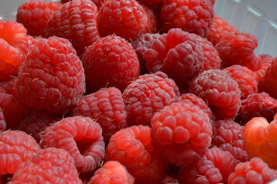 Photo raspberries