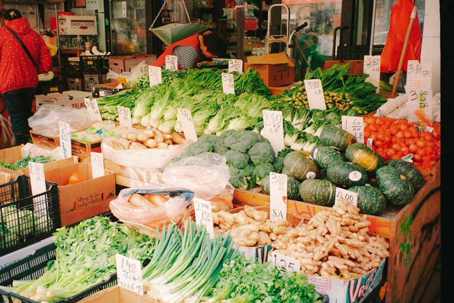 Photo store homegrown produce